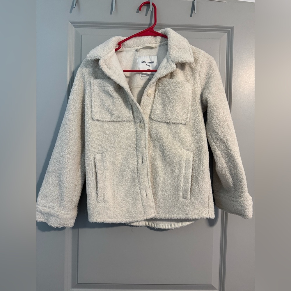Abercrombie Kids Cream Casual Jacket